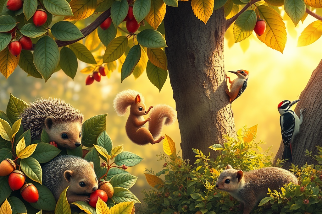 Kinder, raus ins Grüne: Igel, Specht, Marder + Eichhörnchen auf der&nbsp;StoWi